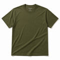Urban Threads Premium Cotton Crew Neck T-Shirt – Olive Green